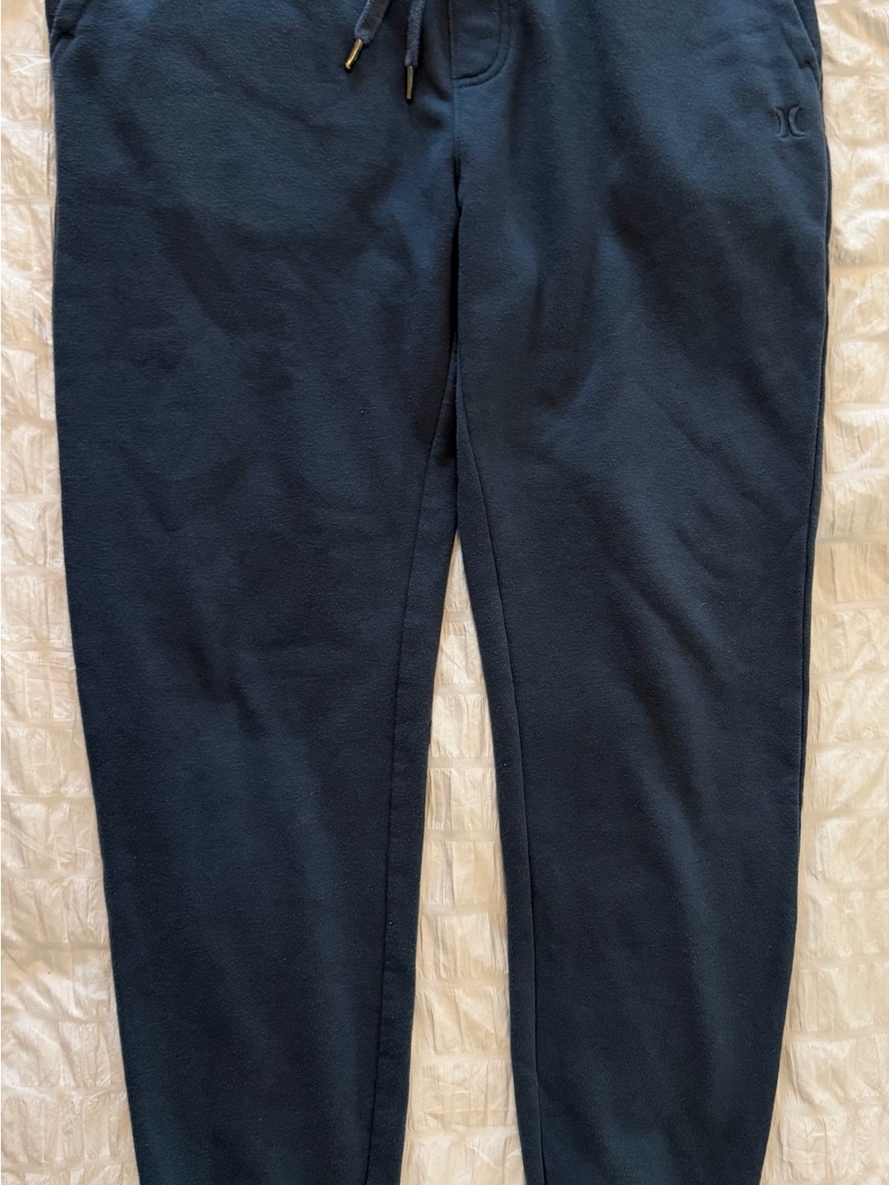 Hollister Men's Navy Blue Jogger Sweatpants